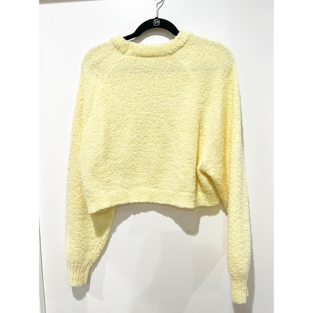 NIA Cropped Raglan Sweater - Lemmon - Picture 6 of 6